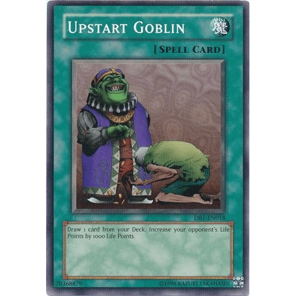 Upstart Goblin - DB1-EN018 - Common (dañada)