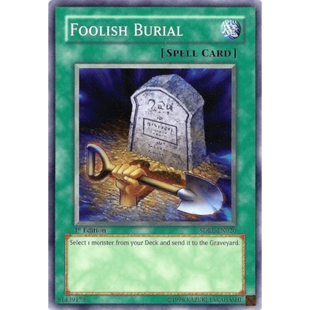 Foolish Burial - SDRL-EN020 - Common