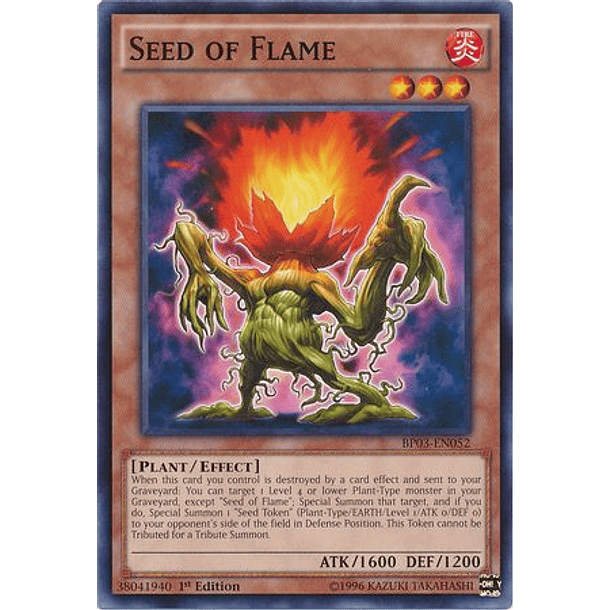 Seed of Flame - BP03-EN052 - Common