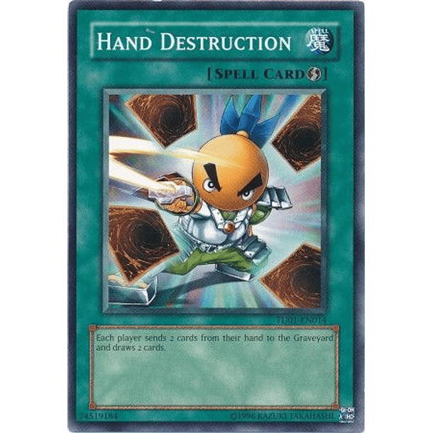 Hand Destruction - TU01-EN014 - Common (jugada)