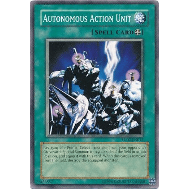 Autonomous Action Unit - TU02-EN015 - Common
