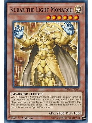 Kuraz the Light Monarch - YS14-ENA03 - Common