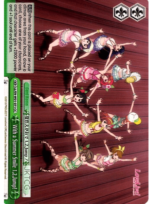 With a Summer Smile 1,2,Jump! - LL - C 