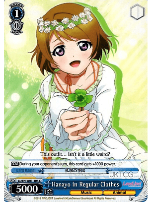 Hanayo in Regular Clothes - LL - C