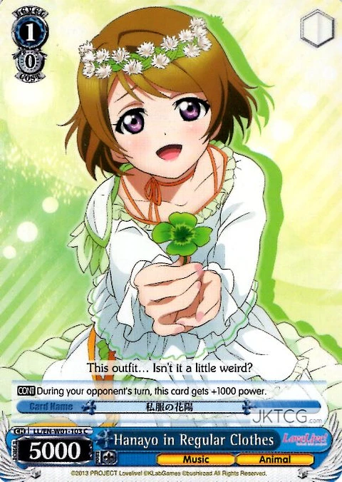 Hanayo in Regular Clothes - LL - C