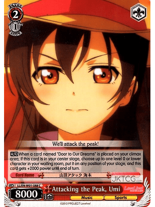 Attacking the Peak, Umi - LL - C