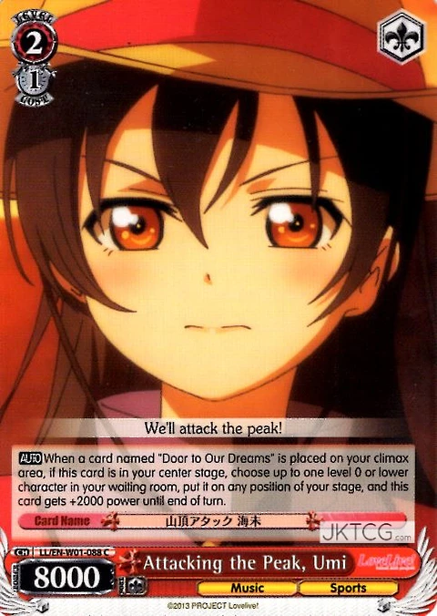 Attacking the Peak, Umi - LL - C