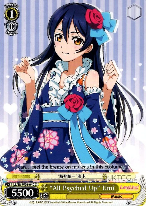 "All Psyched Up" Umi - LL - C