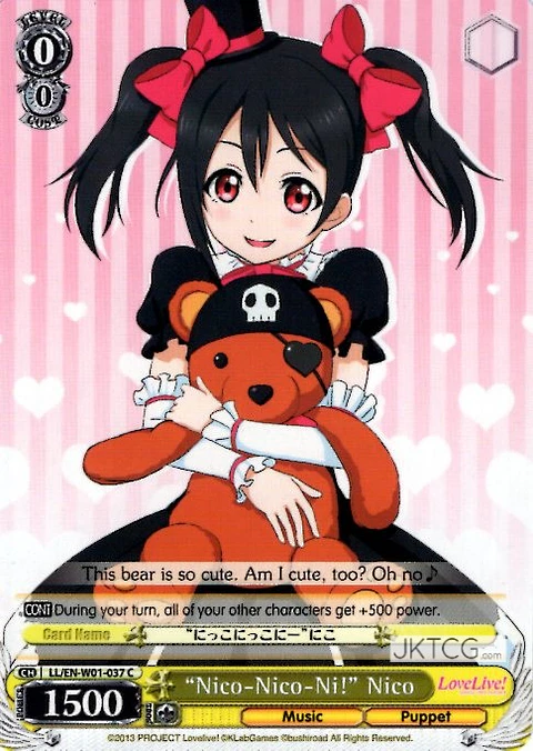 "Nico-Nico-Ni!" Nico - LL - C 