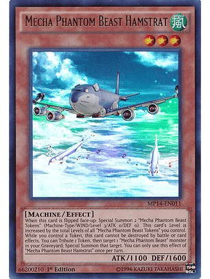 Mecha Phantom Beast Hamstrat - MP14-EN011 - Ultra Rare