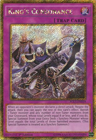 King's Consonance - PGL3-EN019 - Gold Secret Rare 1