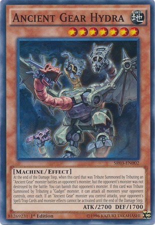 Ancient Gear Hydra - SR03-EN002 - Super Rare 1