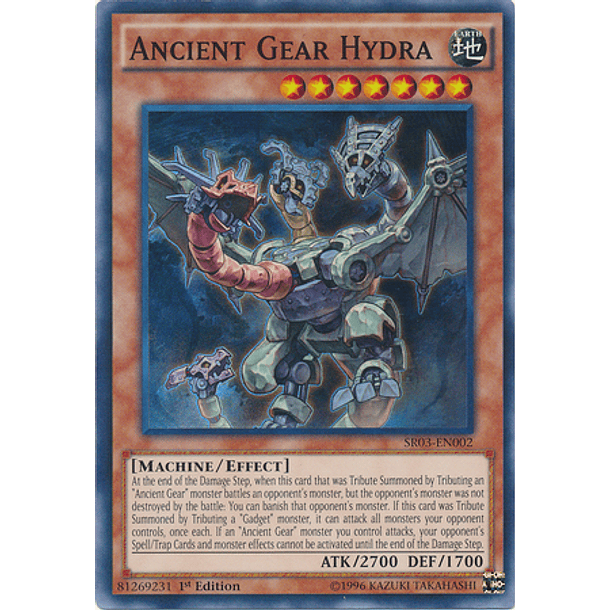 Ancient Gear Hydra - SR03-EN002 - Super Rare