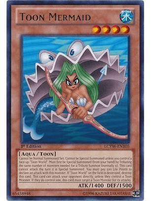 Toon Mermaid - LCYW-EN105 - Rare