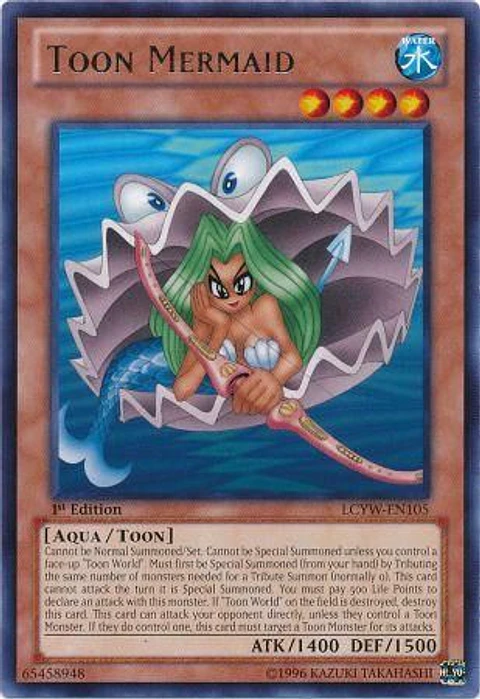 Toon Mermaid - LCYW-EN105 - Rare