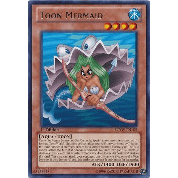 Toon Mermaid - LCYW-EN105 - Rare