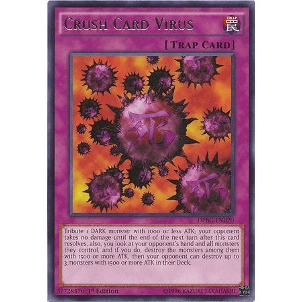 Crush Card Virus - DPBC-EN020 - Rare