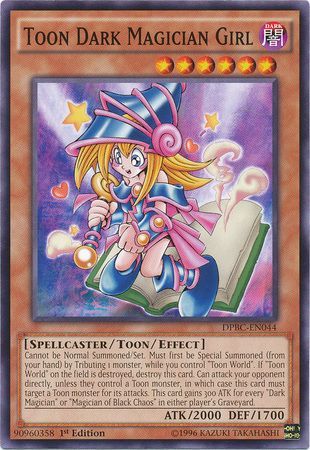 Toon Dark Magician Girl - DPBC-EN044 - Common  1