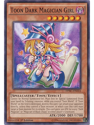 Toon Dark Magician Girl - DPBC-EN044 - Common 