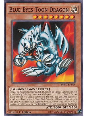 Blue-Eyes Toon Dragon - DPBC-EN043 - Common