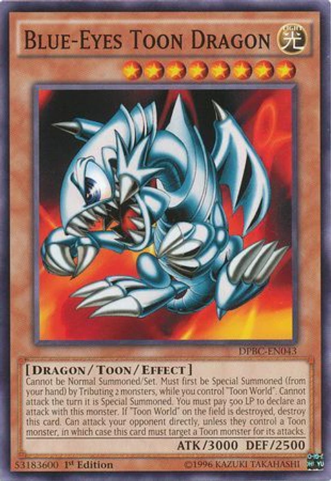 Blue-Eyes Toon Dragon - DPBC-EN043 - Common