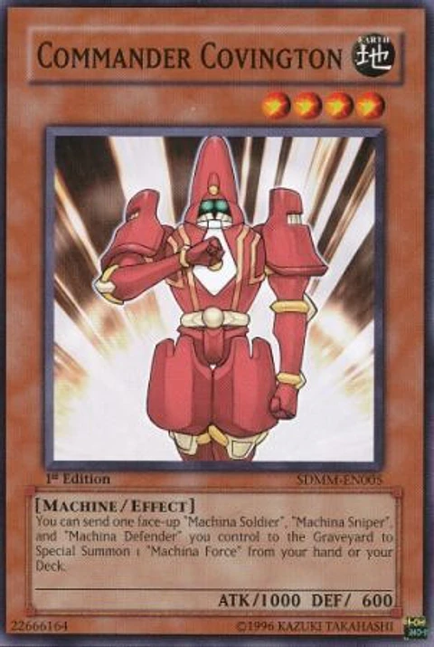 Commander Covington - SDMM-EN005 - Common