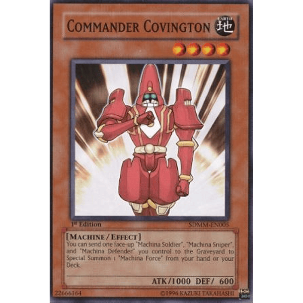 Commander Covington - SDMM-EN005 - Common