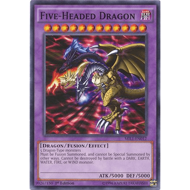 Five-Headed Dragon - MIL1-EN012 - Common