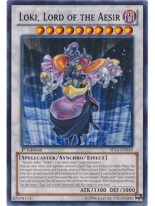 Loki, Lord of the Aesir - SP14-EN049 - Common 