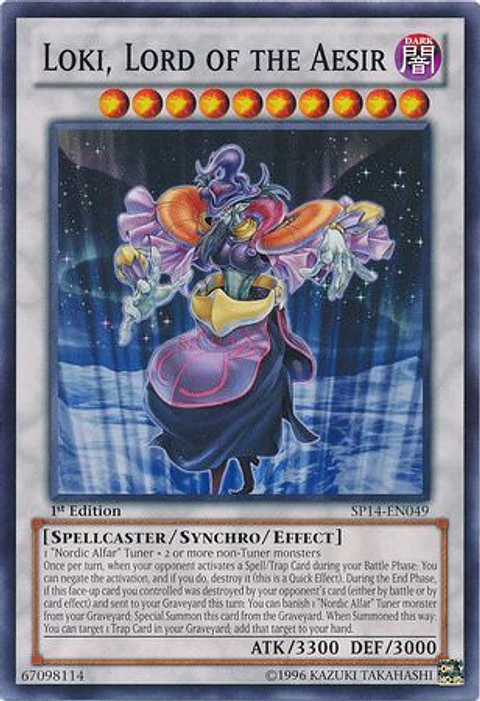 Loki, Lord of the Aesir - SP14-EN049 - Common 