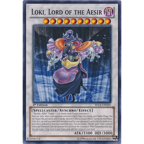 Loki, Lord of the Aesir - SP14-EN049 - Common 
