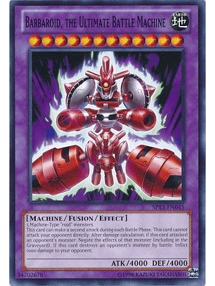 Barbaroid, the Ultimate Battle Machine - SP13-EN045 - Common