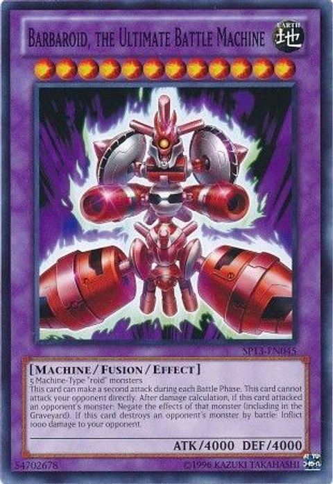 Barbaroid, the Ultimate Battle Machine - SP13-EN045 - Common