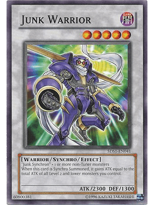 Junk Warrior - 5DS1-EN041 - Common (Demo Deck)