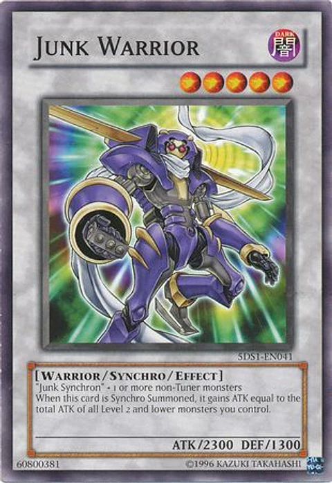 Junk Warrior - 5DS1-EN041 - Common (Demo Deck)