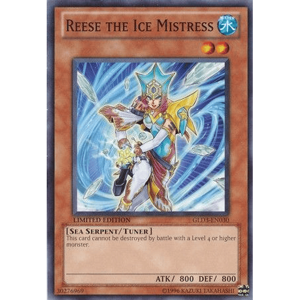 Reese the Ice Mistress - GLD3-EN030 - Common