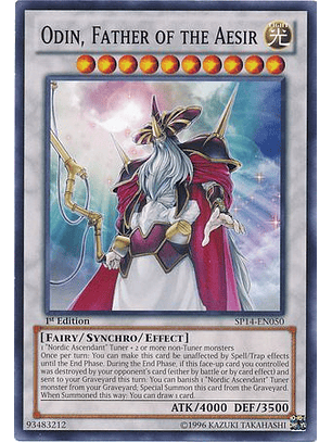 Odin, Father of the Aesir - SP14-EN050 - Common 