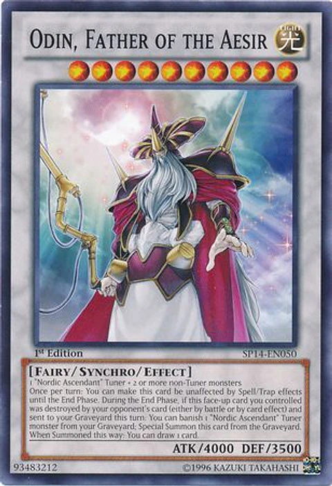 Odin, Father of the Aesir - SP14-EN050 - Common 