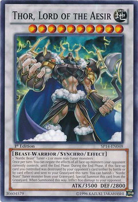 Thor, Lord of the Aesir - SP14-EN048 - Common 