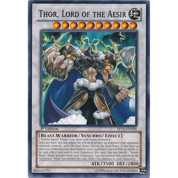 Thor, Lord of the Aesir - SP14-EN048 - Common 