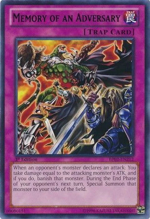 Memory of an Adversary - BP02-EN212 - Rare 