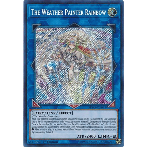 The Weather Painter Rainbow - SPWA-EN035 - Secret Rare