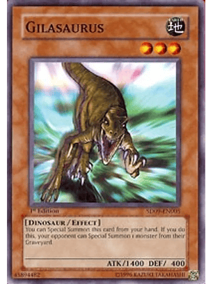 Gilasaurus - SD09-EN005 - Common