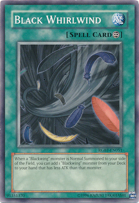 Black Whirlwind - RGBT-EN051 - Common