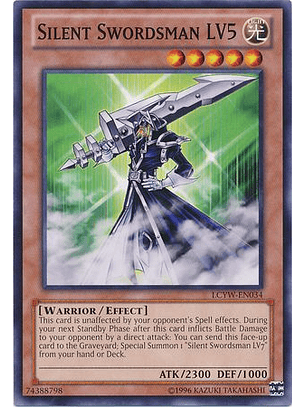 Silent Swordsman LV5 - LCYW-EN034 - Common