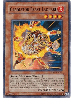 Gladiator Beast Laquari - TU01-EN017 - Common