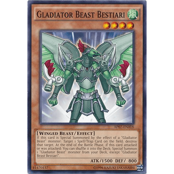 Gladiator Beast Bestiari - AP07-EN018 - Common