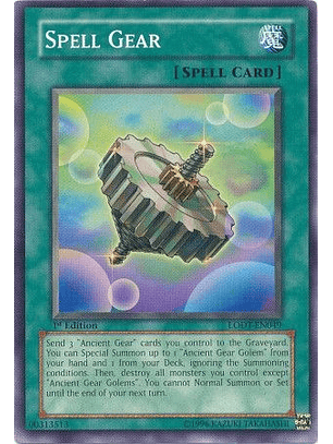 Spell Gear - LODT-EN049 - Common