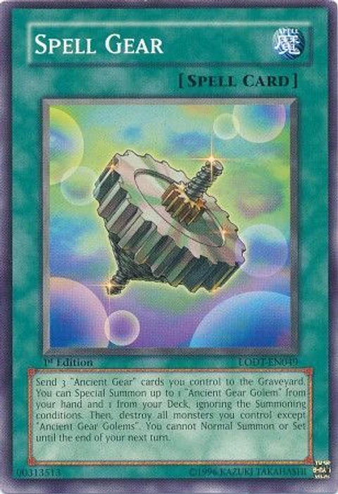 Spell Gear - LODT-EN049 - Common