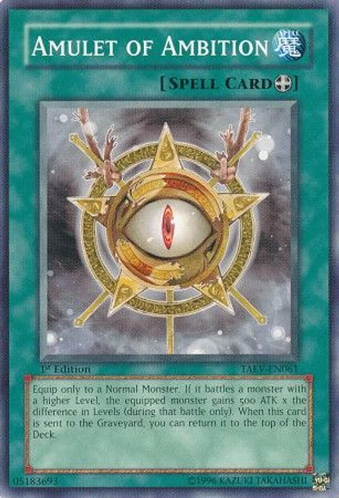 Amulet of Ambition - TAEV-EN061 - Common